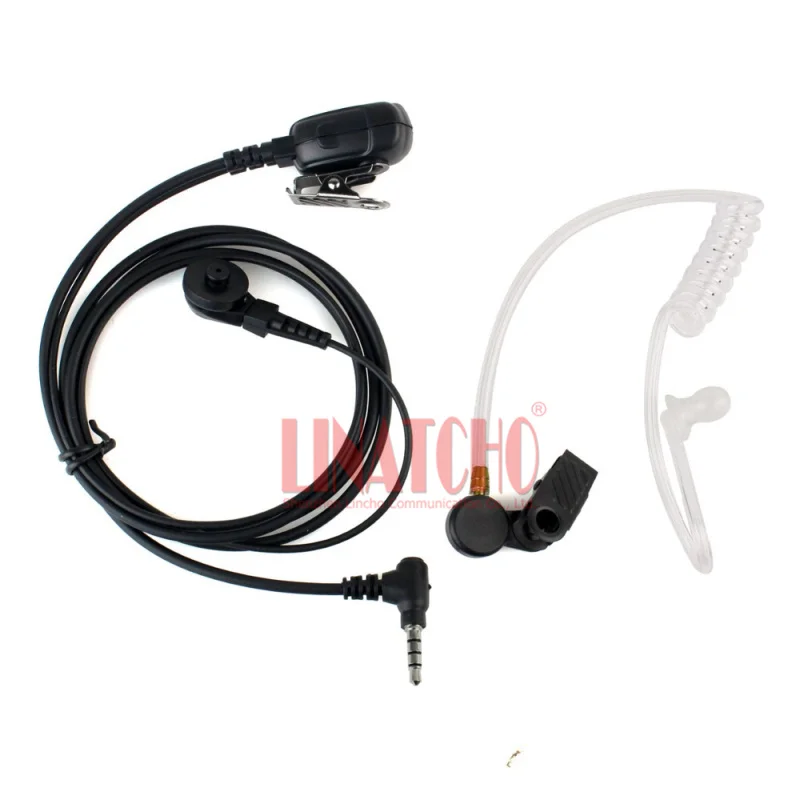 Air Tube 3.5MM Earphone for Walkie Talkie PTT MIC Speaker Earpiece VX-1R VX-2R VX-3R VX-10 FT-60R VX 18 VX-150 VX-160 Radio