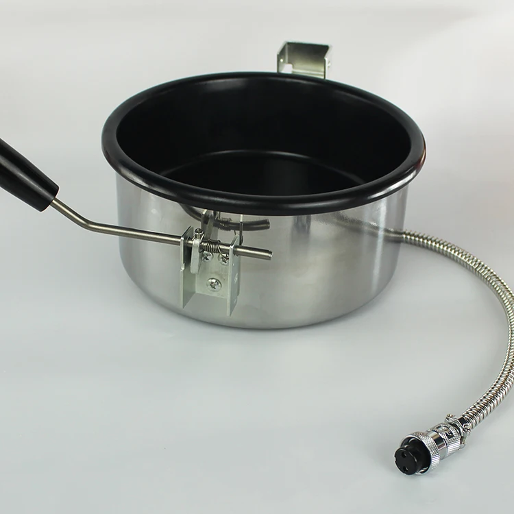 

Коммерческий горшок для попкорна, сферическая машина для попкорна, универсальная машина для попкорна с защитой от угля, 8 унций, кукурузная антипригарная машина