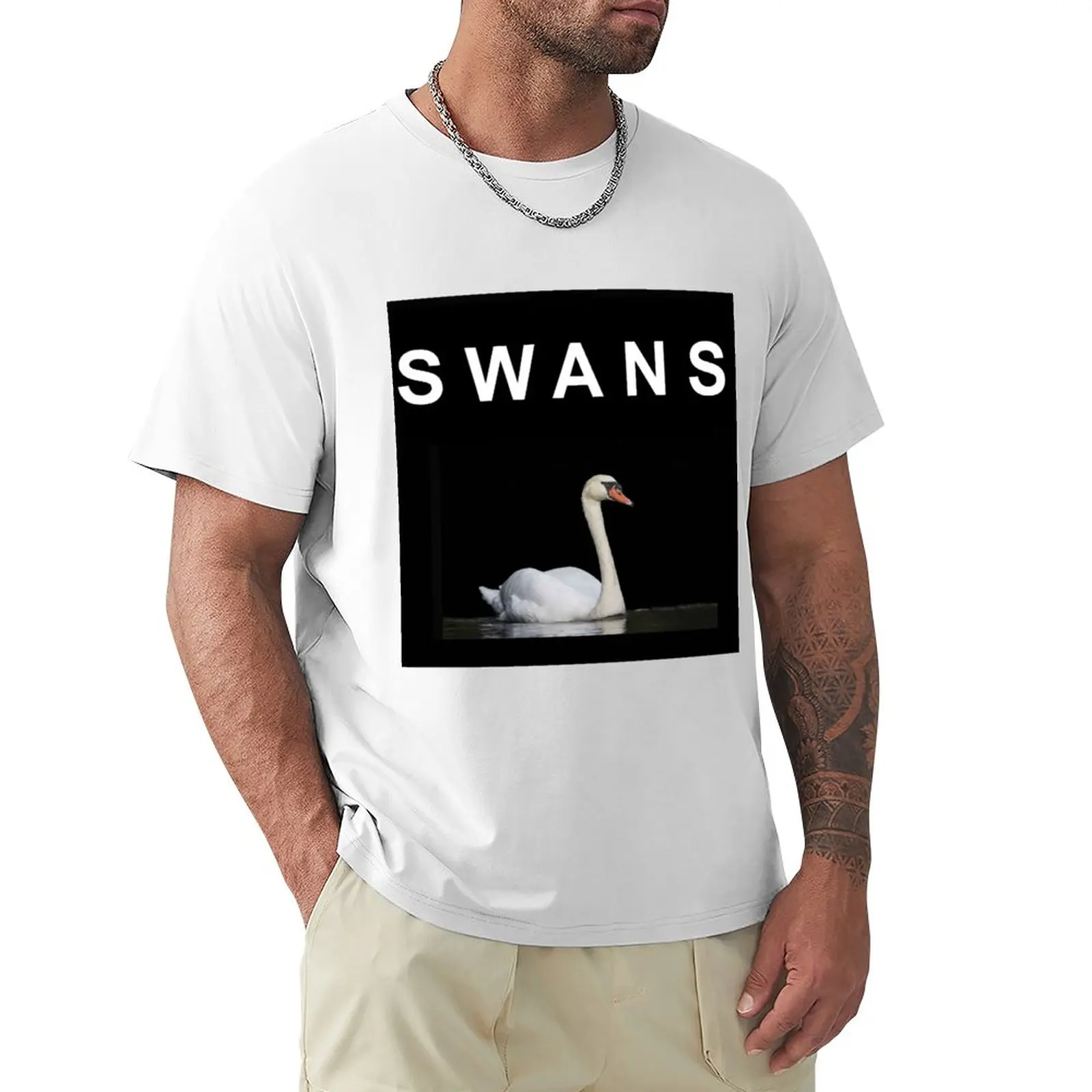 

Swans Band T-Shirt anime tees oversized t shirts for men