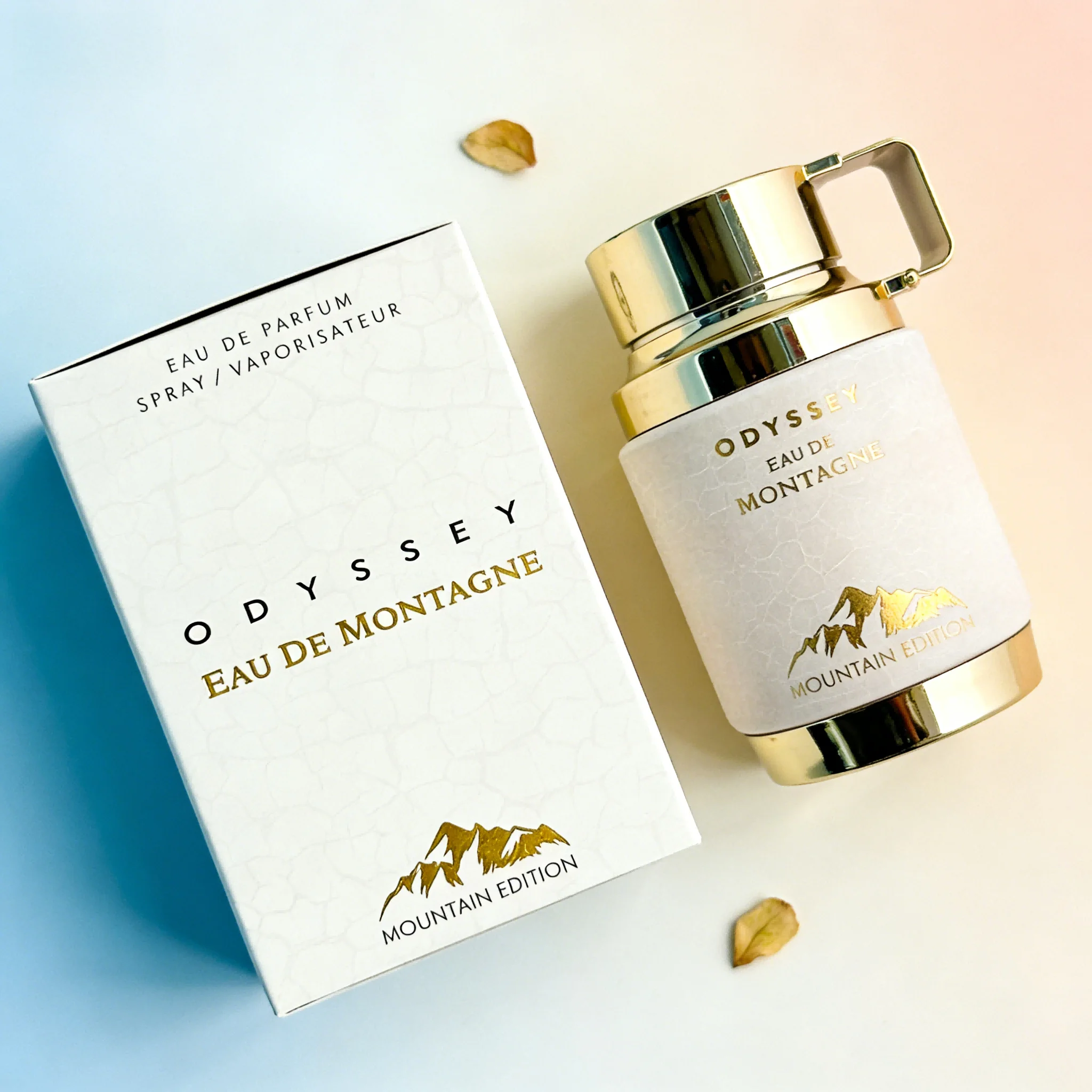 Armaf Odyssey Eau De Montagne Mountain Edition EDP Spray 3.4oz, Men's Refreshing Fragrance, Woody, Citrus & Fresh Aromatic Notes