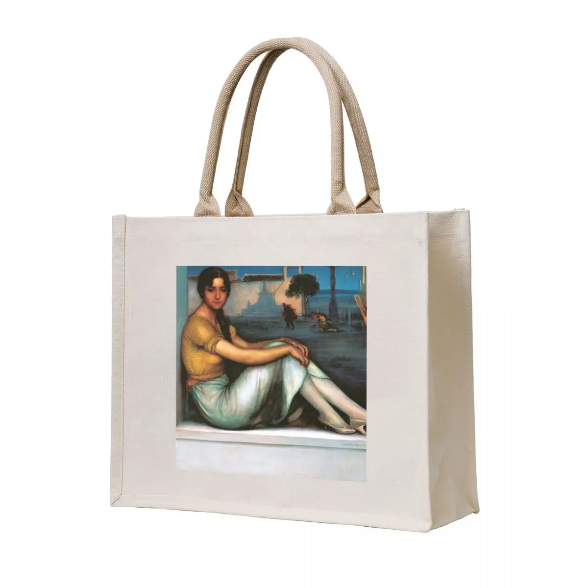 

Julio Romero de Torres - The Fortune Telling Tote Bag bags woman 2025 hand bags tote bag custom Gift bag
