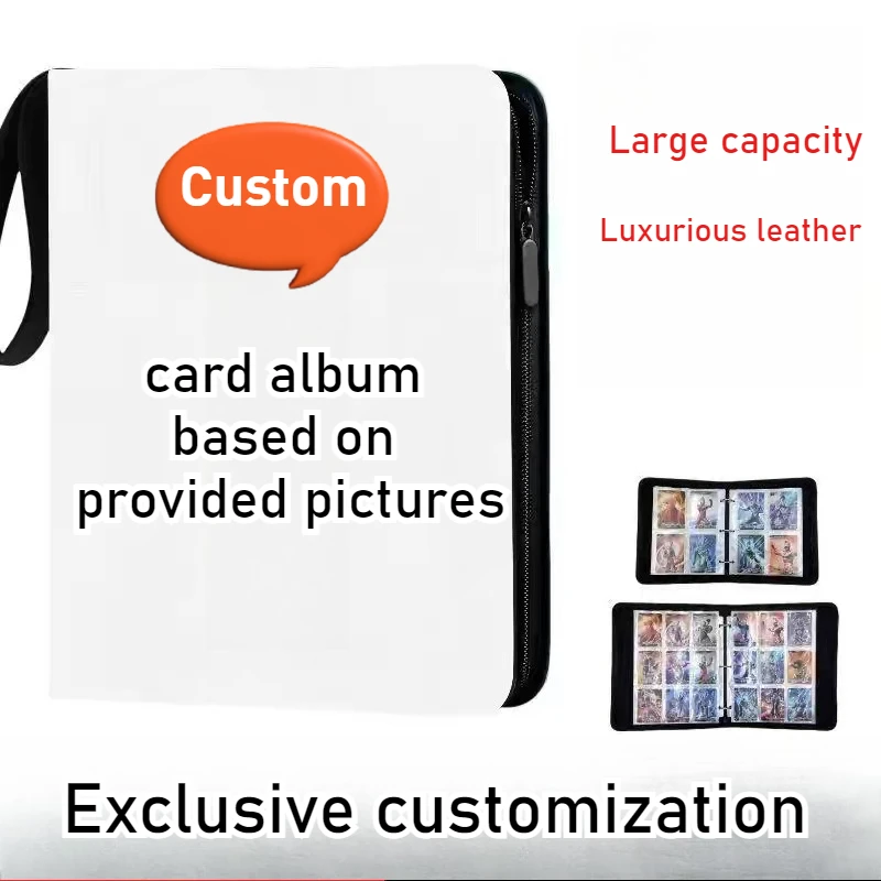 Custom Card Book Card Album For Pokemon Yu Gi Oh Gameboy 9 or 4 Cells Large Capacity