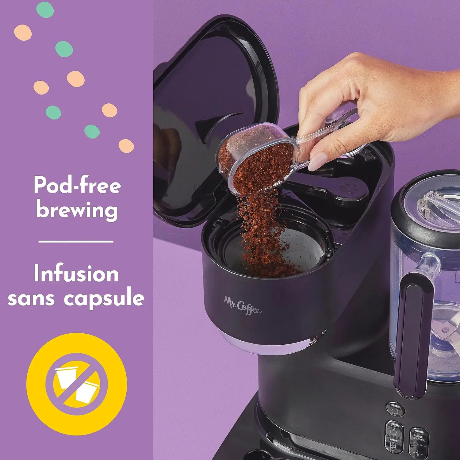 Frullatore e macchina per caffè freddo e caldo Frappe