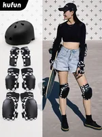 KUFUN-Juego de protectores deportivos, rodilleras, coderas, equipo protector, patines, monopatín, esquí, niños, niñas, hombres y mujeres