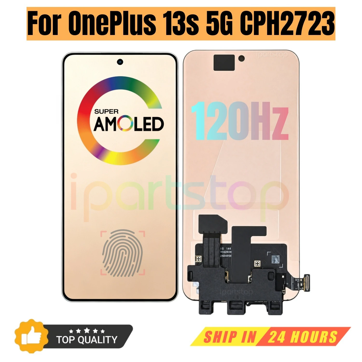 iParts Replacement New Display for OnePlus 13s 5G CPH2723 120Hz LTPO AMOLED Touch Screen Digitizer Assembly OEM all Functions