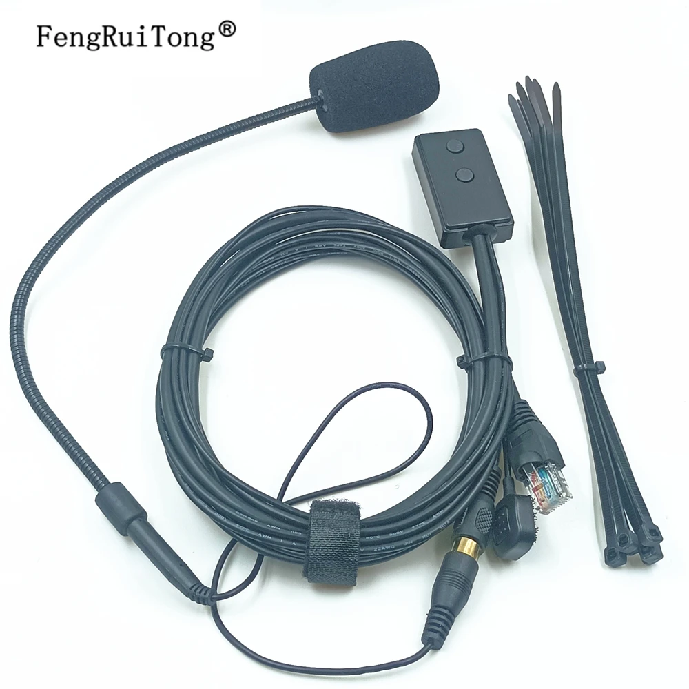 

Finger Set PTT 8 Pin Handsfree Microphone Speaker for Kenwood TK-768G TK-862G TK-762G TM-271 TM-471 Car Radio TK-868G