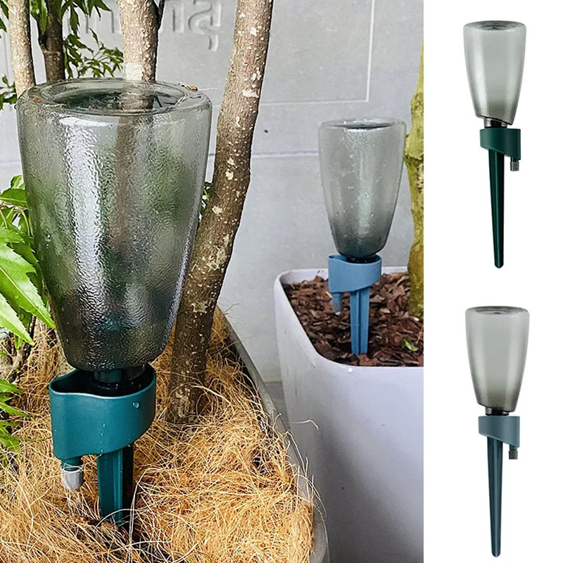 

Plant Watering Dripper Devices Adjustable Self Watering Spikes for Travel Indoor Flower Potted Plants Auto Irrigation System