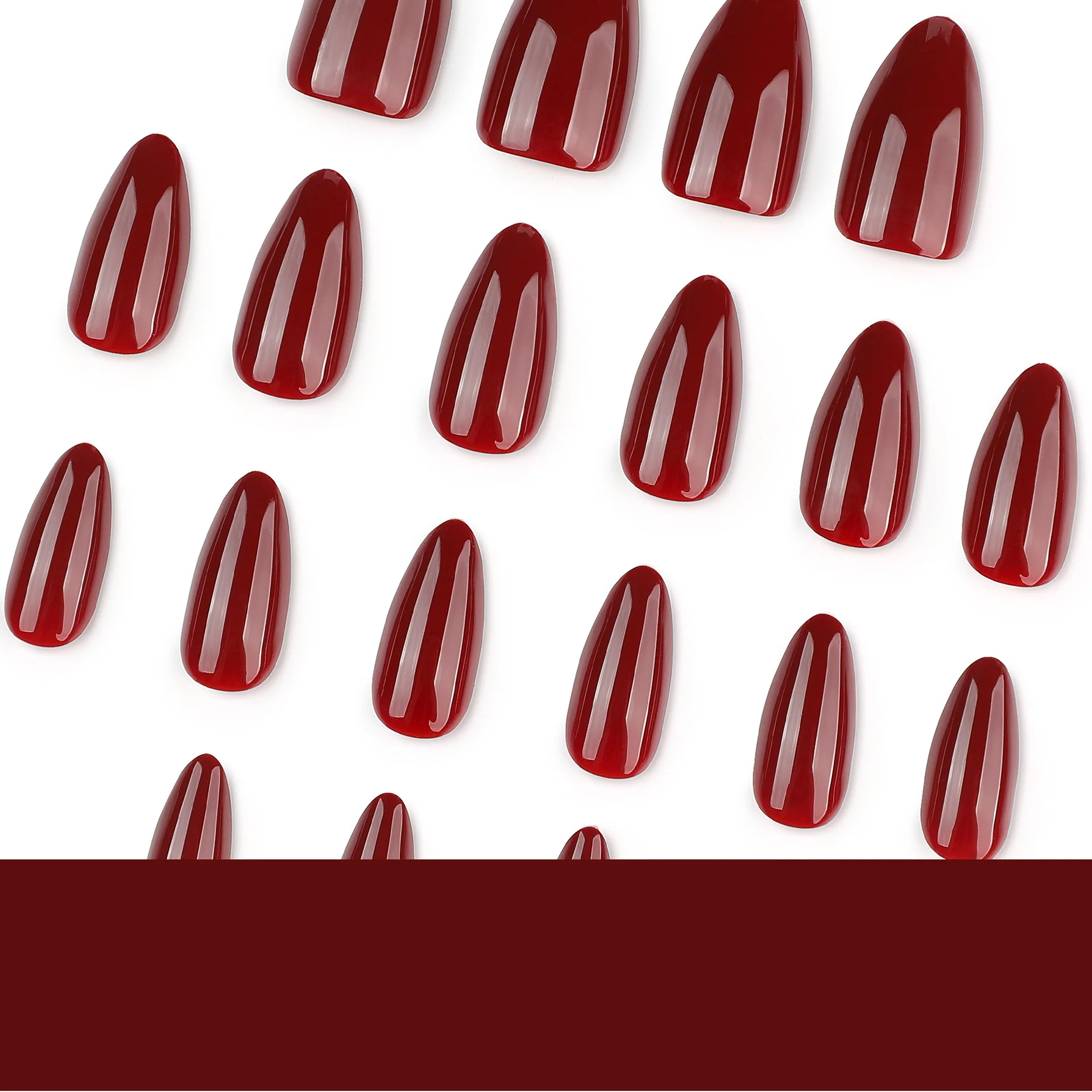Nail Art Pure Color Wine Red W - Nail Art Red recension och pris