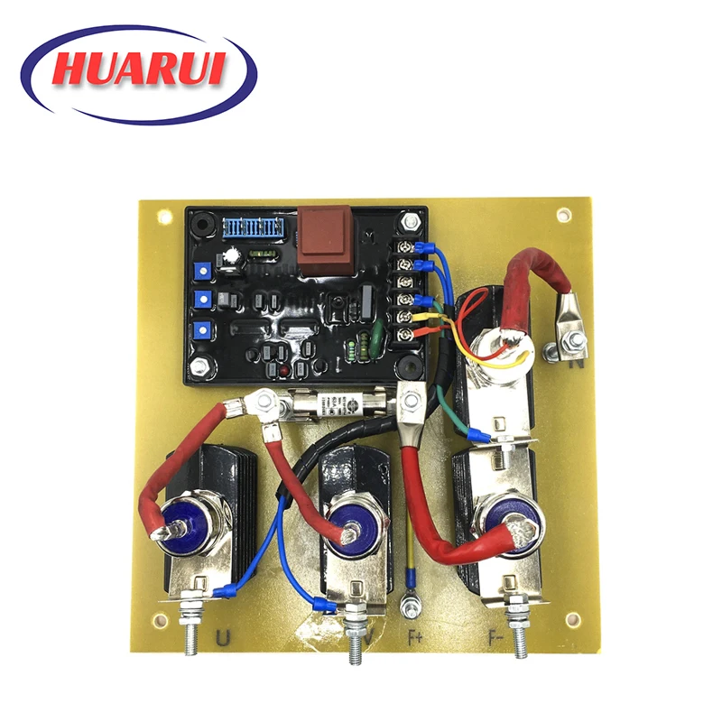 

SAVRH-75A brushed generator excitation regulator AVR no secondary winding replacement reactor quick repair plate