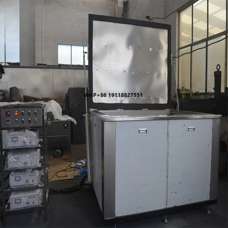Customized Electric New Industrial Ultrasonic Cleaning Machine with Hot Water Cleaning for Automotive Parts Degreasing