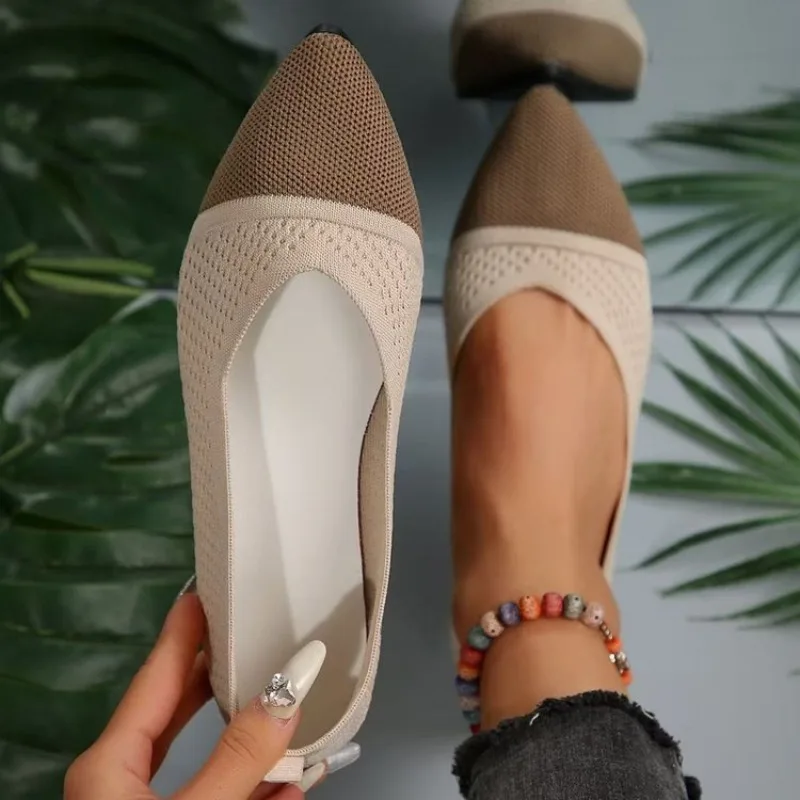 2026 Neue Modische und Exquisite Spitze Flache Damenschuhe Atmungsaktive Leoparden-Schuhe Lässige und Bequeme Schuhe