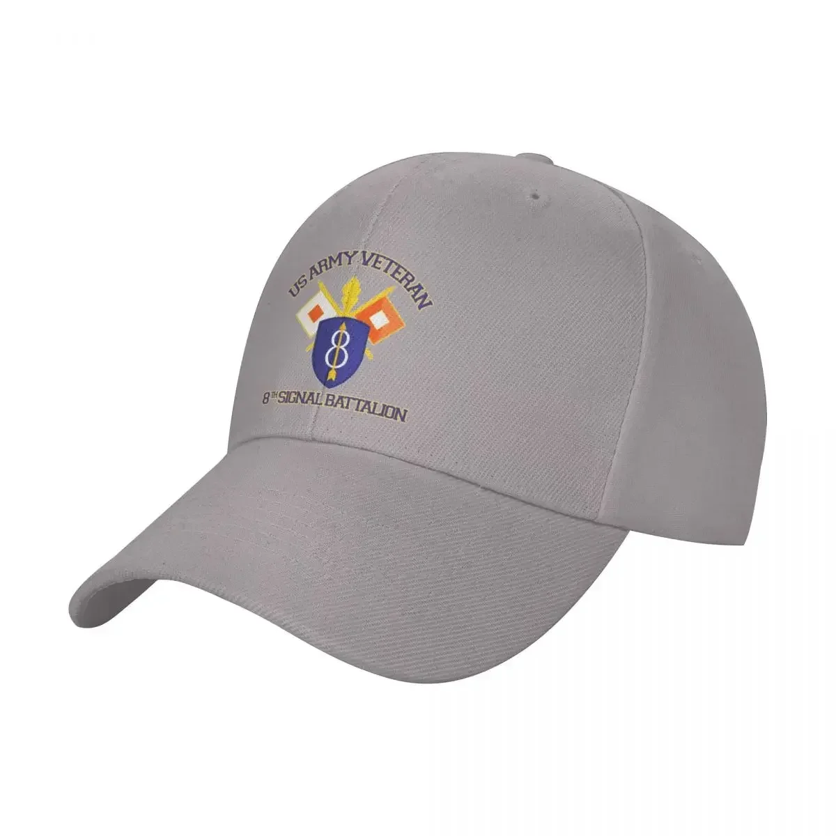 8th Infantry Division Signal Bn Cap baseball cap Military cap man custom Men's baseball Women's