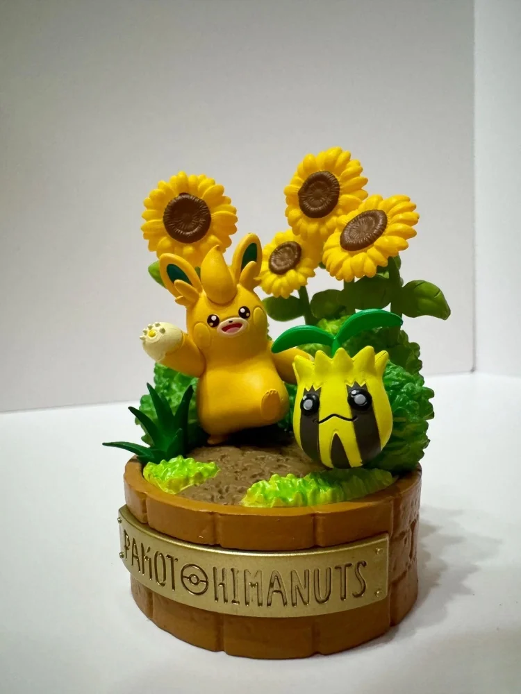 在庫あり リーメント 本物のポケモン 月明かりの夜に星を散歩する ミニチュアシーン コレクトアクションモデル ブラインドボックス