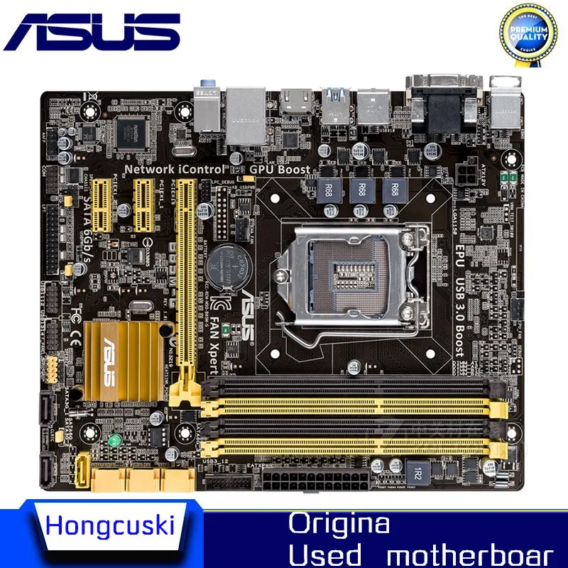 

Для ASUS, б/у материнская плата LGA 1150 для Intel B85, разъем LGA1150, DDR3, SATA3, USB3.0, SATA3, настольная материнская плата