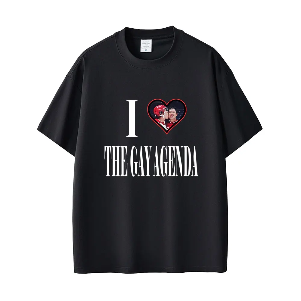 

Heated Rivalry Shane Hollander‌ Ilya Rozanov Hollanov 2481 Graphic Tshirt Male Casual Crewneck T-shirt Men Women Vintage Tops