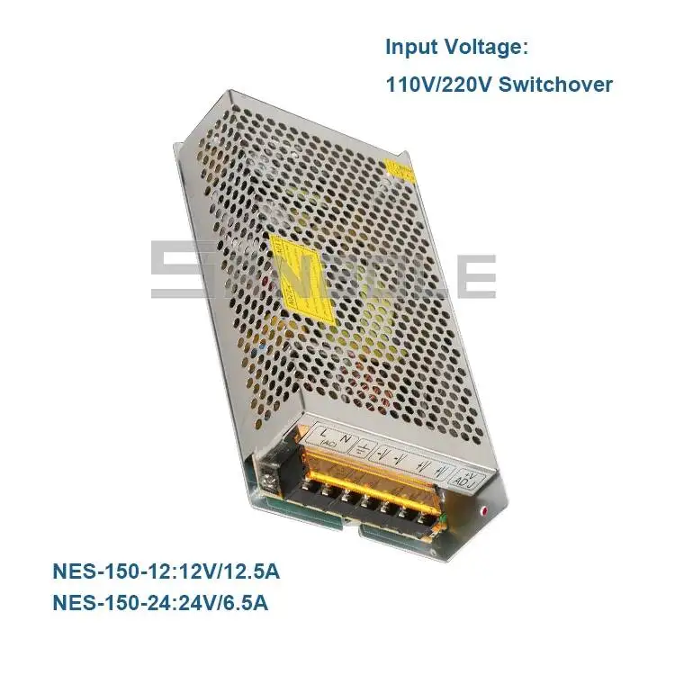 NES-150-12 Switching Power Supply 12V12.5A Industry Automation Equipment 24V6.25A Single Output CCTV Power Supply DC/DC
