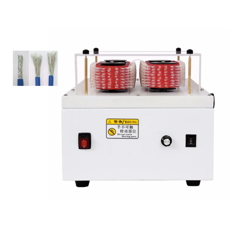 SA-PB200 High Speed Automatic C Le Shield Braid Brushing Machine