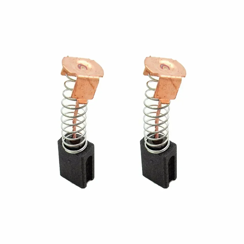 Spazzole di grafite smerigliatrice angolare elettrica spazzola di carbone motore 2Pcs per utensile elettrico Red Power Devil screw fix B & Q