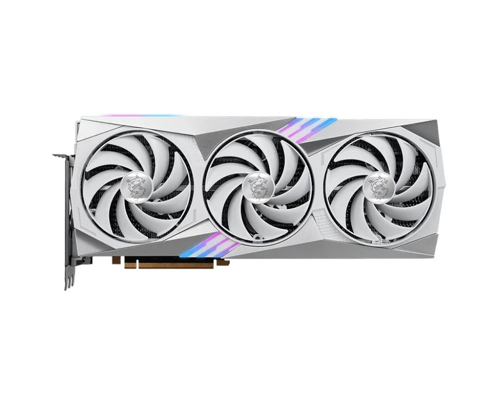 New  RTX 4070 Ti GAMING TRIO WHITE 12G GDDR6X Gaming Graphics Card GPU RTX 4070 Ti White