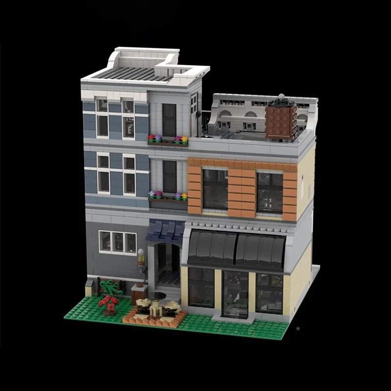 2510pcs MOC Dentist s Office Assembly Square Model Building blocks Christmas gifts Architecture DIY idea Brick toy Birthday