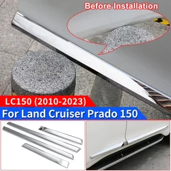 For Toyota Land Cruiser Prado 150 2010-2023 side door body anti-scratch strip LC150 J150 Exterior Upgraded accessories body kit
