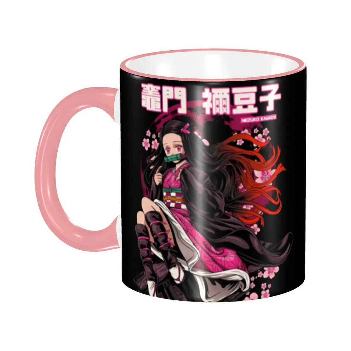 

Керамические кружки для кофе с индивидуальным дизайном D-Demons Slayers: DIY-наборы с аниме-персонажами Kimetsu No Yaiba, креативный подарок