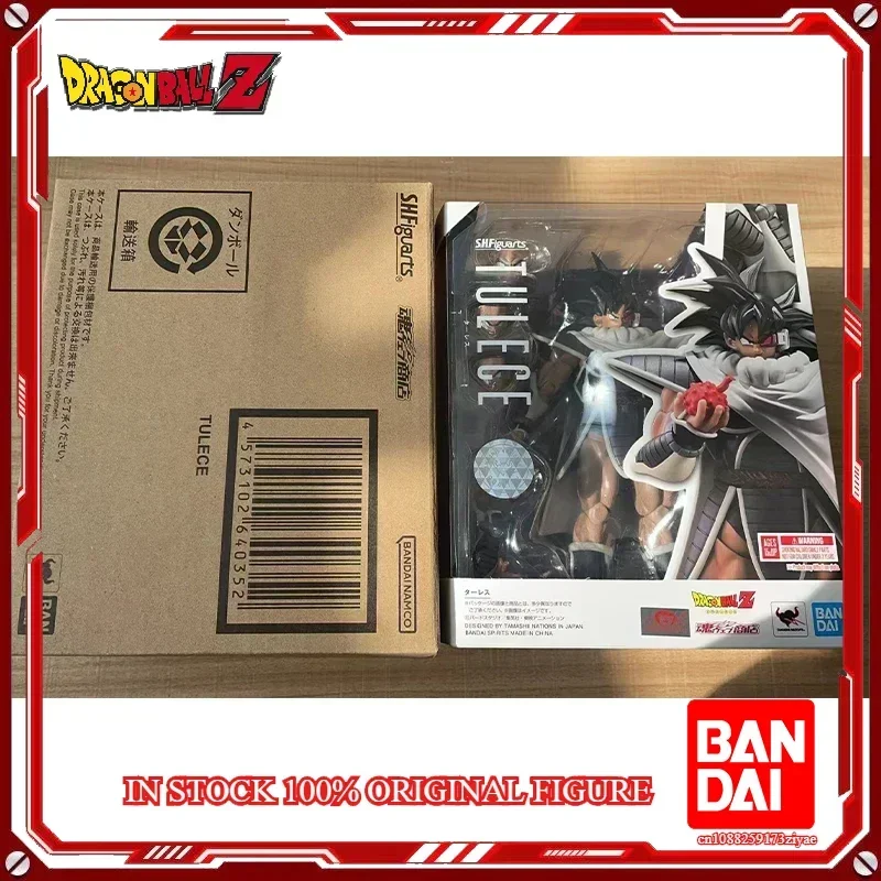 In Stock Original Bandai S.H.Figuarts Dragon Ball Z Turles Tulece Goku อะนิเมะตัวเลขของขวัญสะสมของเล่นเครื่องประดับ