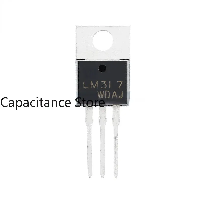 10PCS Genuine LM317 TO-220 40V 1.5A Three Terminal Positive Voltage Regulator