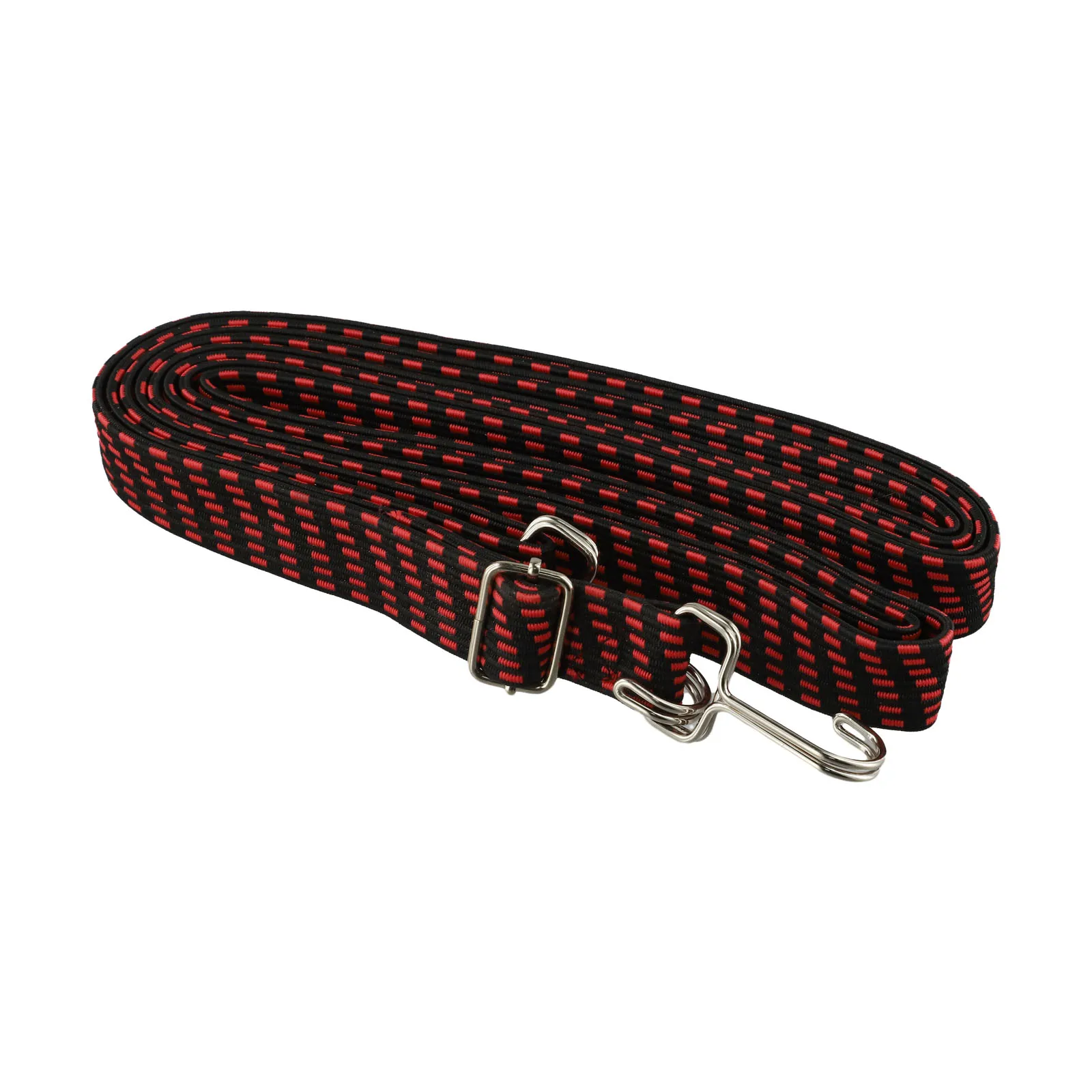 4 Meter Long Bungee Rope With Safety Hooks Clips Elastic Rubber Luggage Cord For Securing Bicycle Motorcycle Car Gear Travel