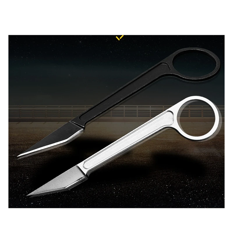 CEA Outdoor Mini Neck Knife With K Keychain Tactical Survival Pokcet Knives Camping Rescue Tool