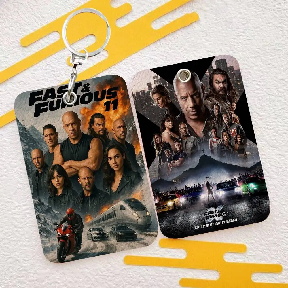 

Классический приключенческий криминальный фильм «Форсаж». Стильный кожаный чехол для карт, прочный держатель для удостоверений личности для студентов и профессионалов.