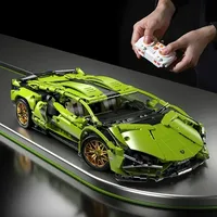 Technical Racing Sport Car Model Building Blocks City Mechanical Speed Vehicle Supercar Brick Puzzle Toys Kid Adult Gift