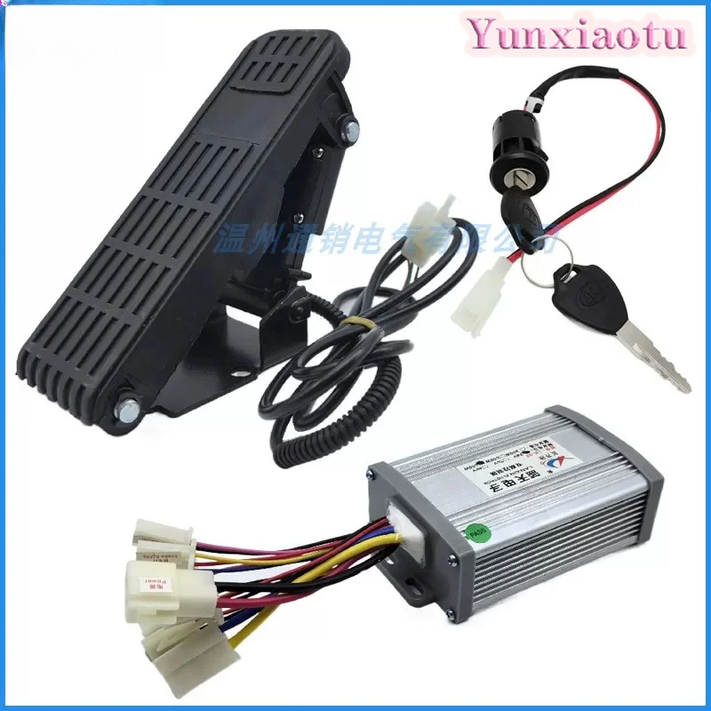 1000 Watt DC Motor Brush Controller 500W800W12V24V36V48V Pedal Throttle Electric Door Lock