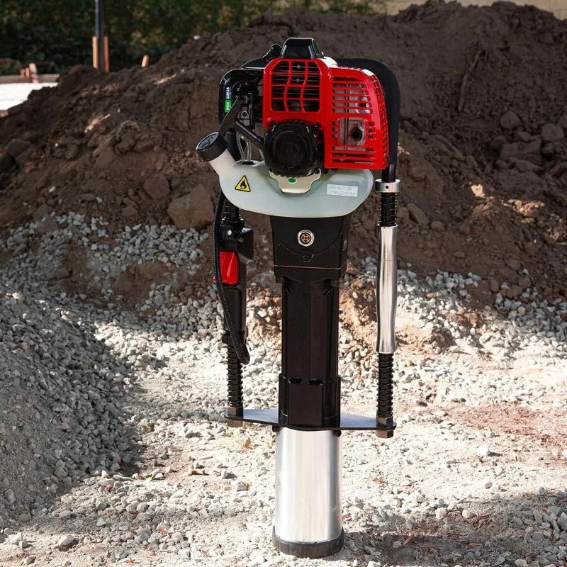 

52cc бензиновый драйвер T Post, драйвер ограждения, 2-тактный двигатель, сертифицированный EPA, с футляром для хранения