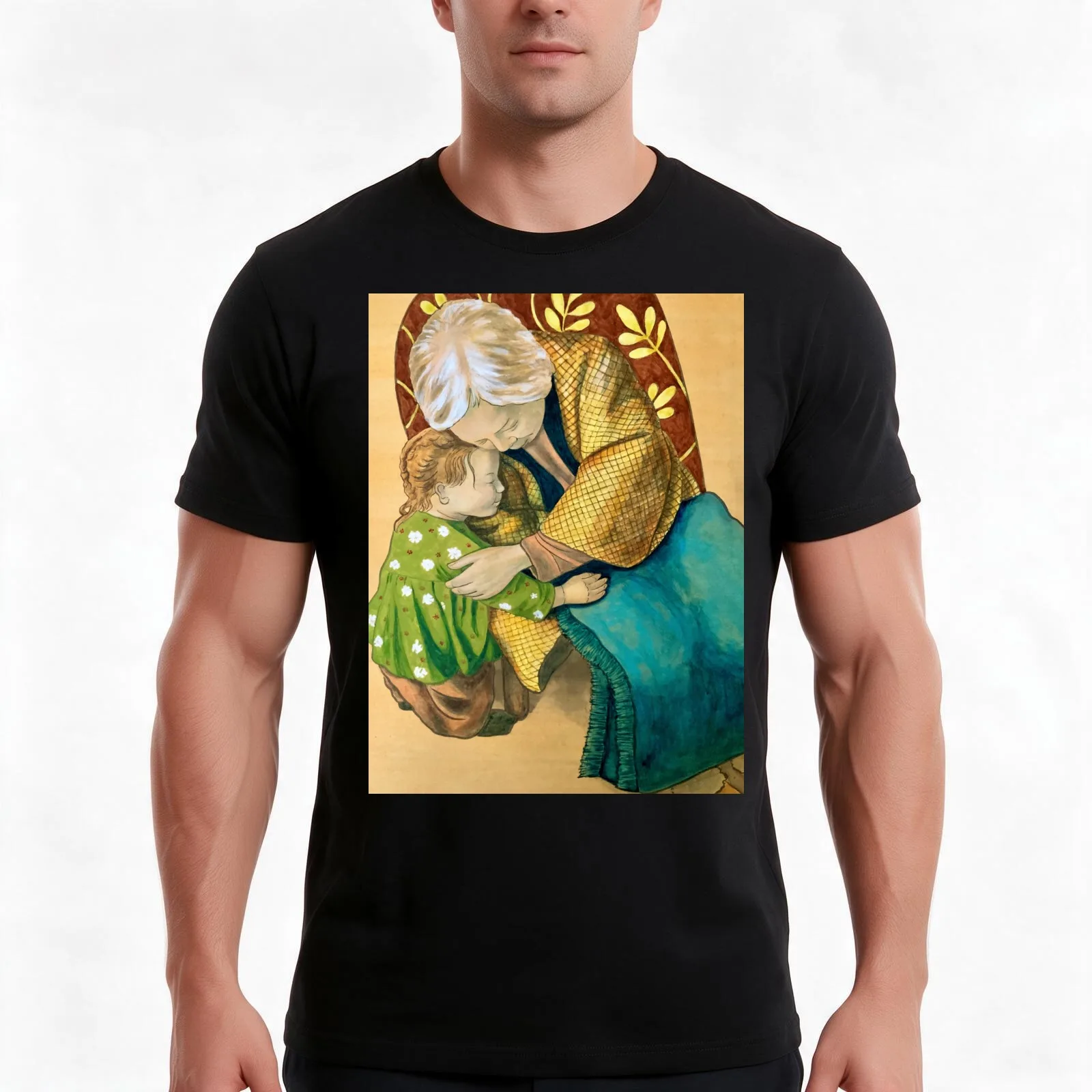 Oak & Acorn T-Shirt, Summer Casual Cotton Tee, Oversized Streetwear Tops, Vintage Graphic Print, Loose Fit Short Sleeve
