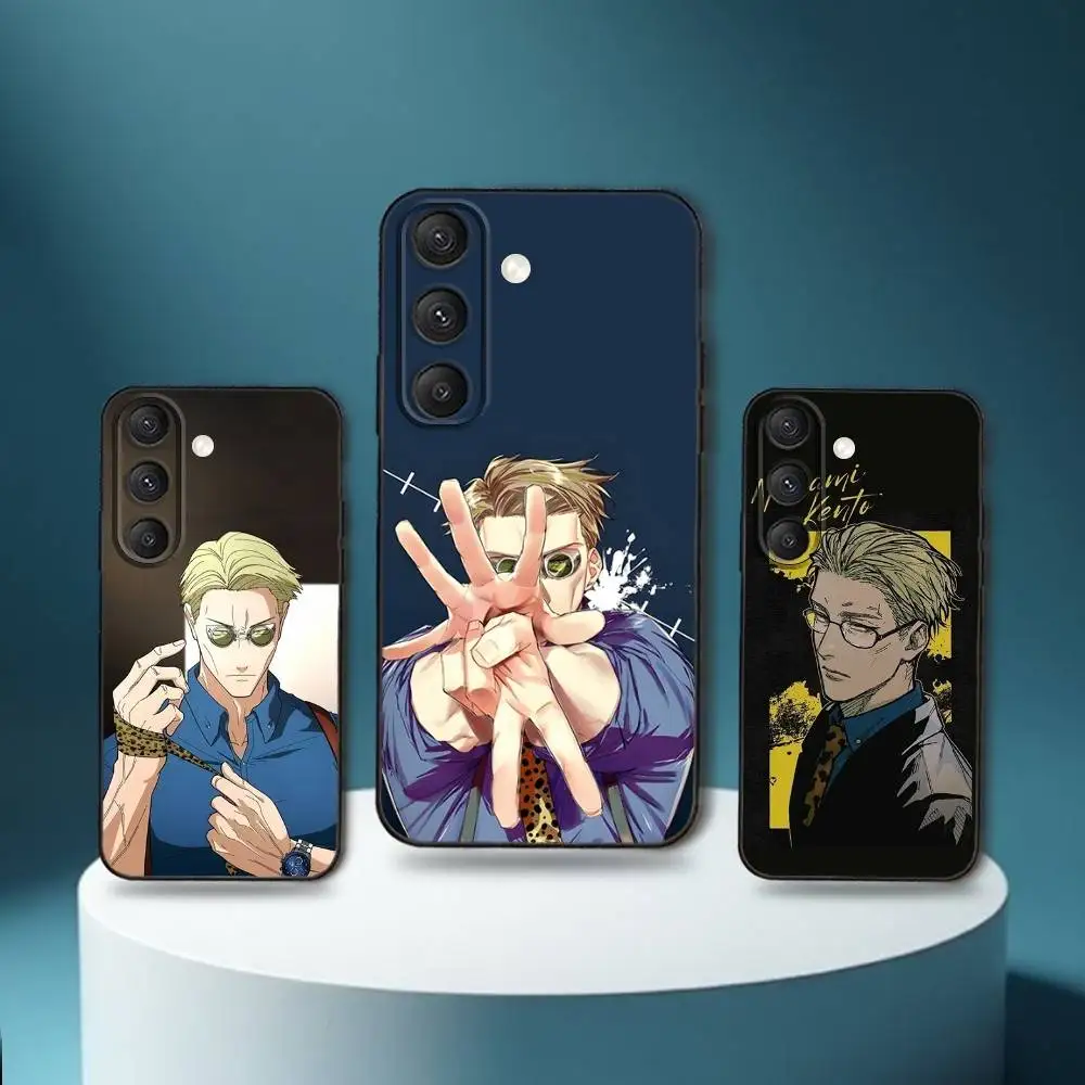 

Kento Nanami Phone Case For Samsung S25,S24,S23,S22,S21,S20,S10,Ultra,Plus,Lite,FE,Soft Silicone Black Cover