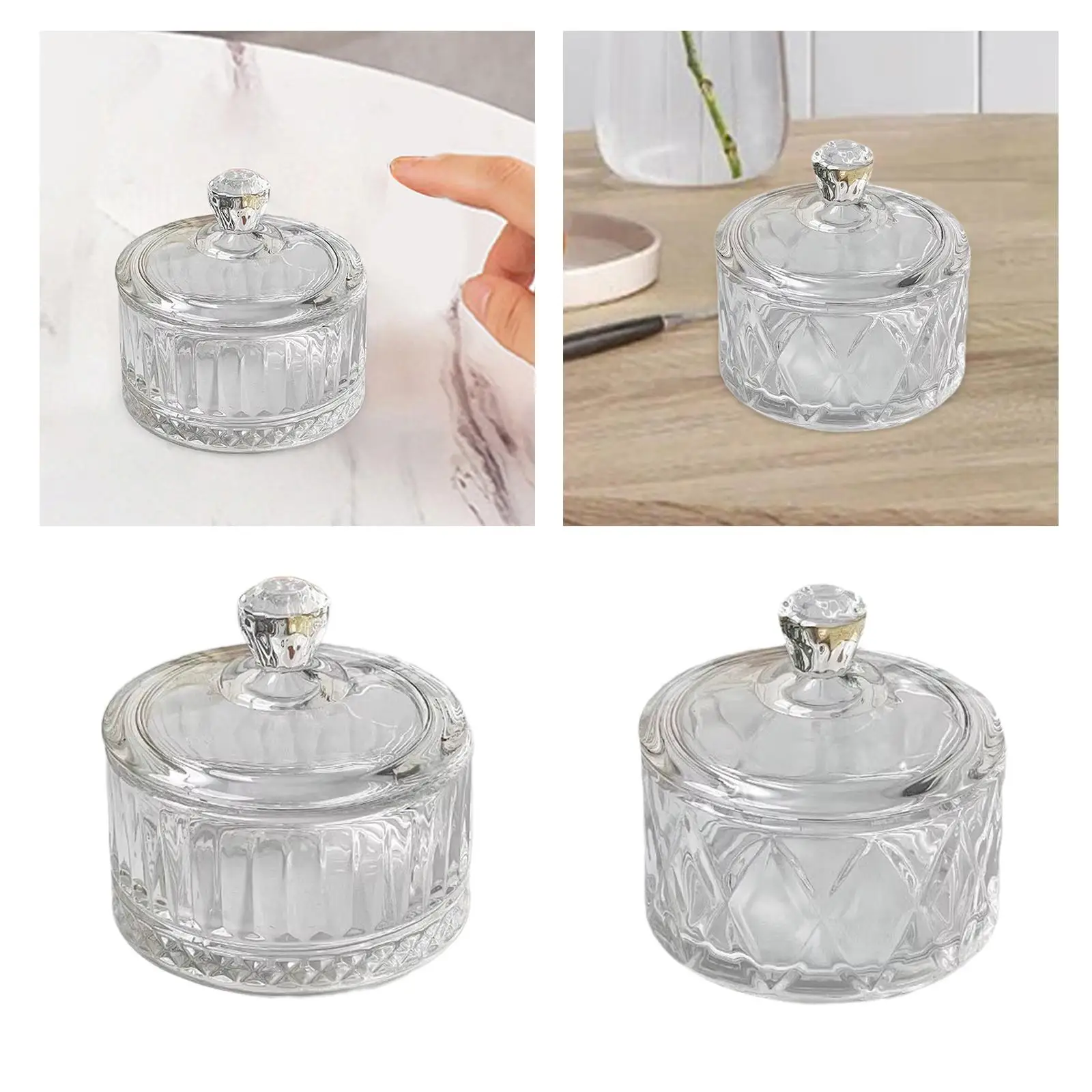 Frasco de doces com tampa, barril transparente, armazenamento, açucareiro, tigela de doces, frasco de biscoitos para casa, aniversário, restaurante, sala de estar