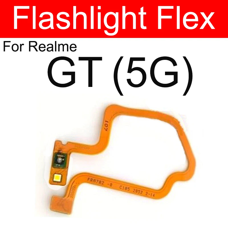 For Realme GT Master GT Neo 3 2 2T Neo GT5 Rear Flashlight Flex Cable Back Camera FlashLight Ambient Sensor Flex Ribbon Parts