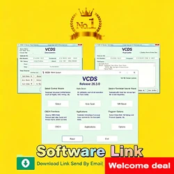 UPDATE SOFTWARE VAG-CO M  OBD2 Scanner HE X V2 USB Interface FOR VW AUDI Skoda Seat Unlimited VINs Atmega162 Multilingual VCDs