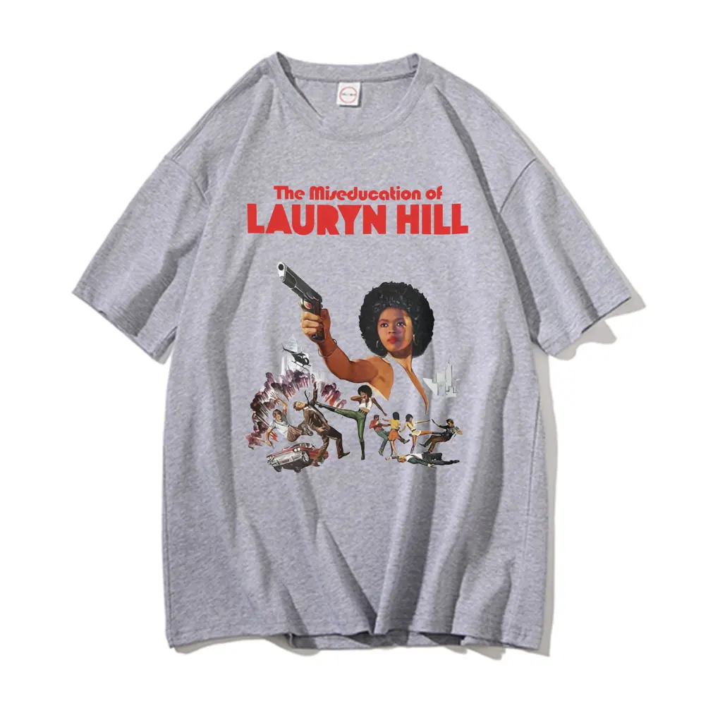 Vintage 90s Comic Style Lauryn Hill Inspired The Miseducation of Lauryn Hill Graphic Tshirt Men Women Hip Hop Oversized T-shirt