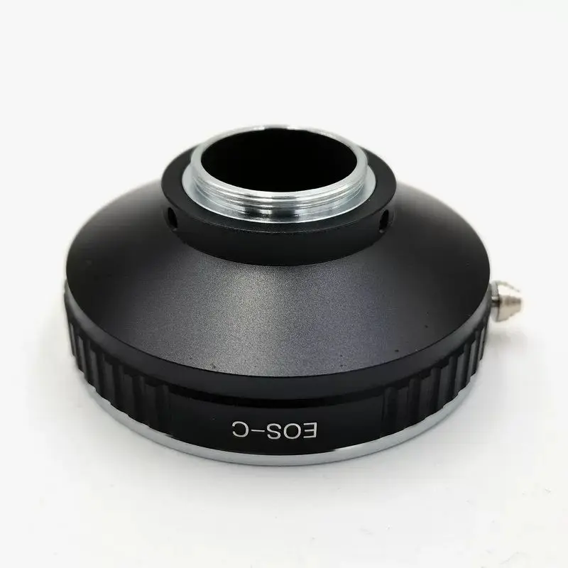 Adapter Ring for Canon EOS EF / EF-S Lenses to C-Mount Industrial Cameras Microscopes and Film Cinema Cameras