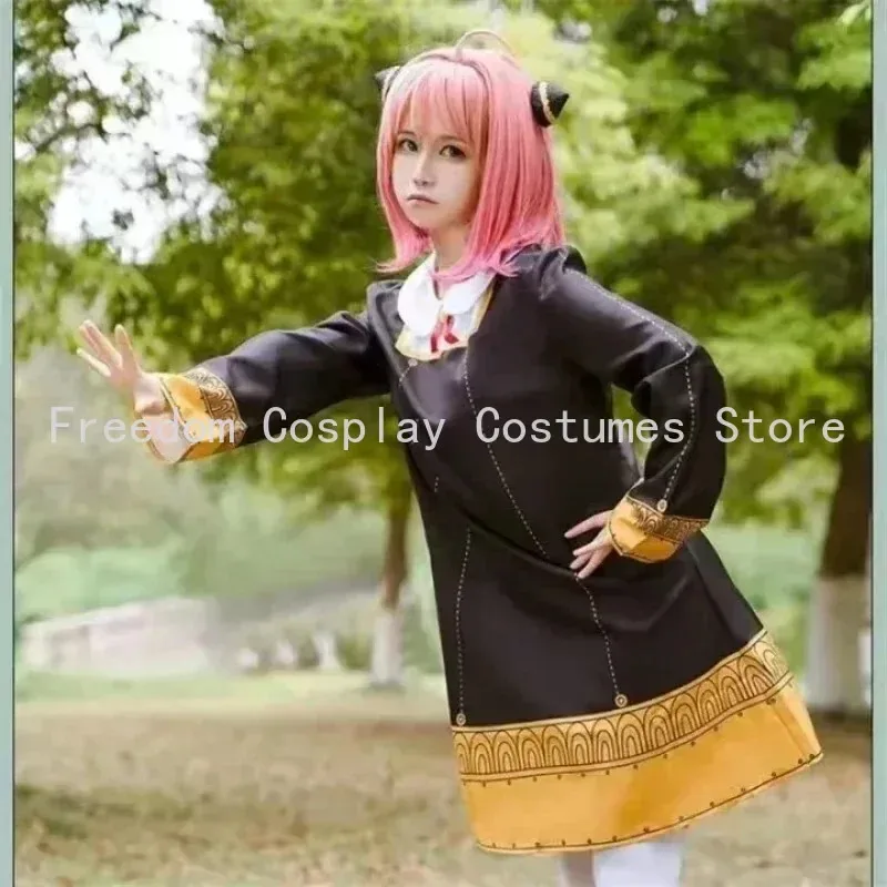 أزياء أنيمي جاسوس X Family Anya Forger للأطفال أزياء الهالوين أنيا التأثيرية 8;c'4,t;6.j'2; #4