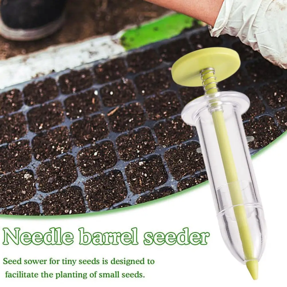 

Mini Sowing Seed Dispenser Sower Small Spreader Manual Planter Hand Garden Tool For Carrot Lettuce Grass And Spinach B0l5