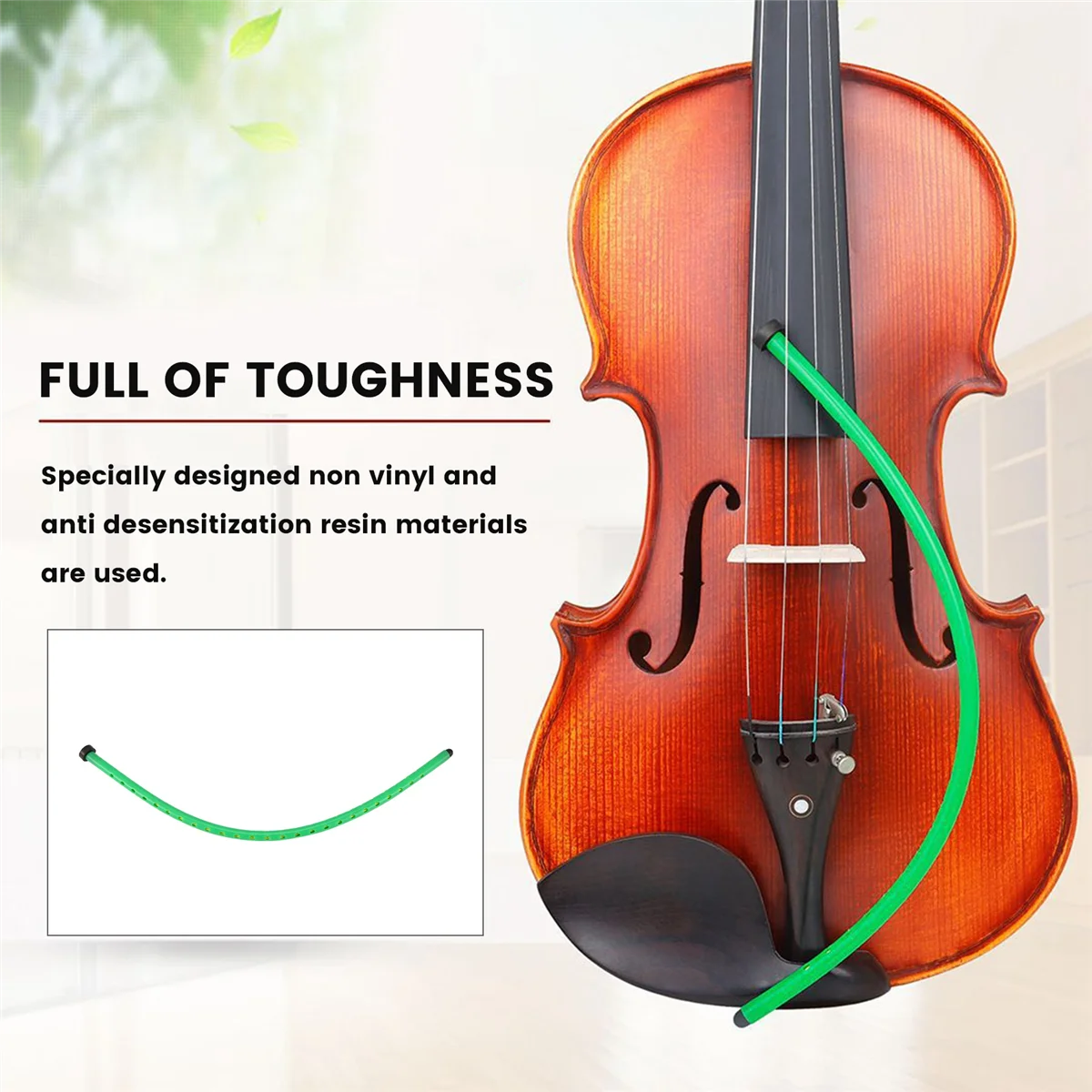 A71P Nawilżacz do skrzypiec, Nawilżacz do otworów dźwiękowych, Narzędzia do konserwacji skrzypiec, Nawilżacz do otworów dźwiękowych do skrzypiec Zielony