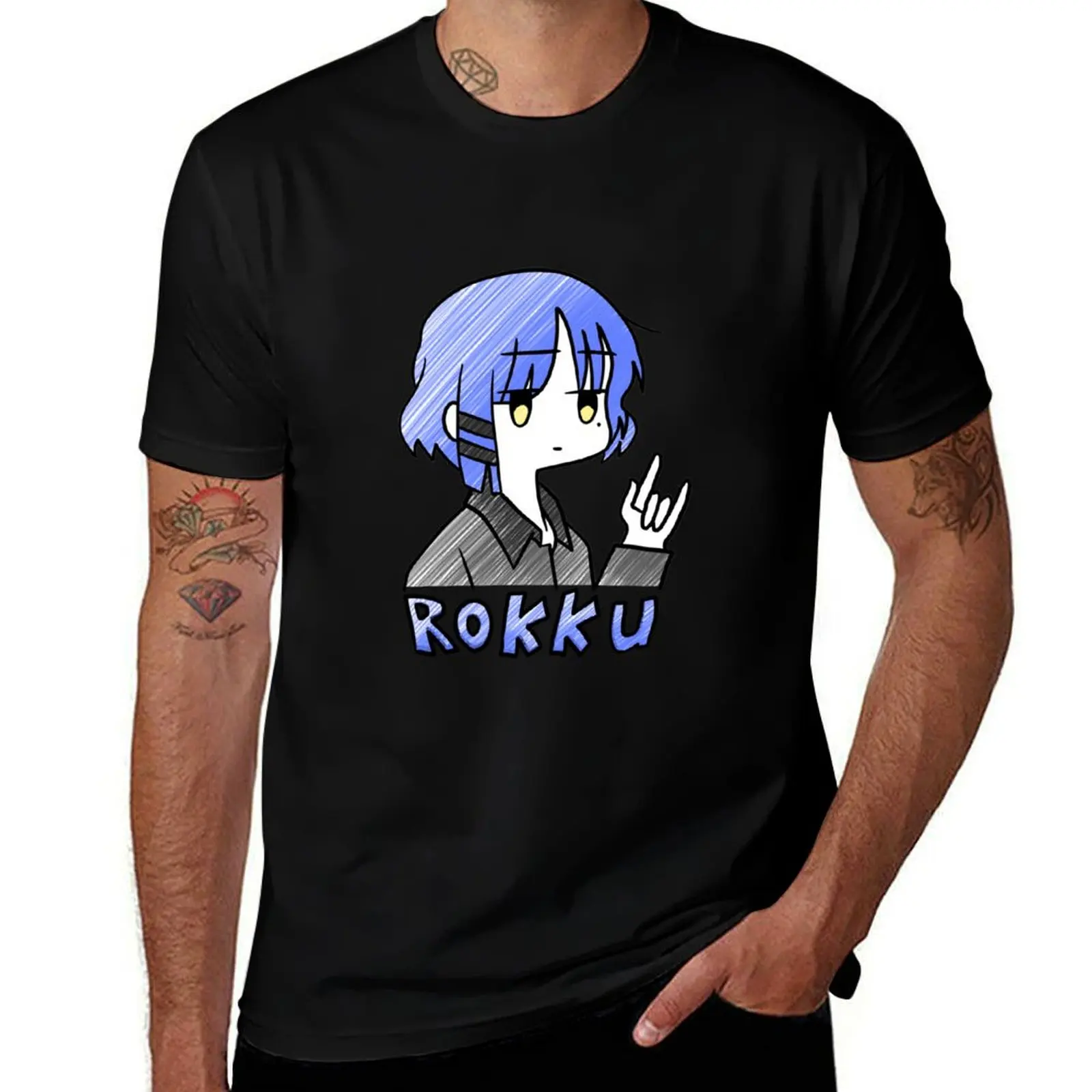 

Ryou Rock On T-Shirt quick drying graphic shirts funny costumes funny meme t-shirts tshirts for men