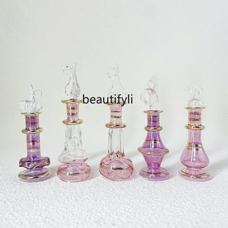 

Egypt 5cm glass bottle, aromatherapy diffuser glass decoration, travel souvenir, birthday gift