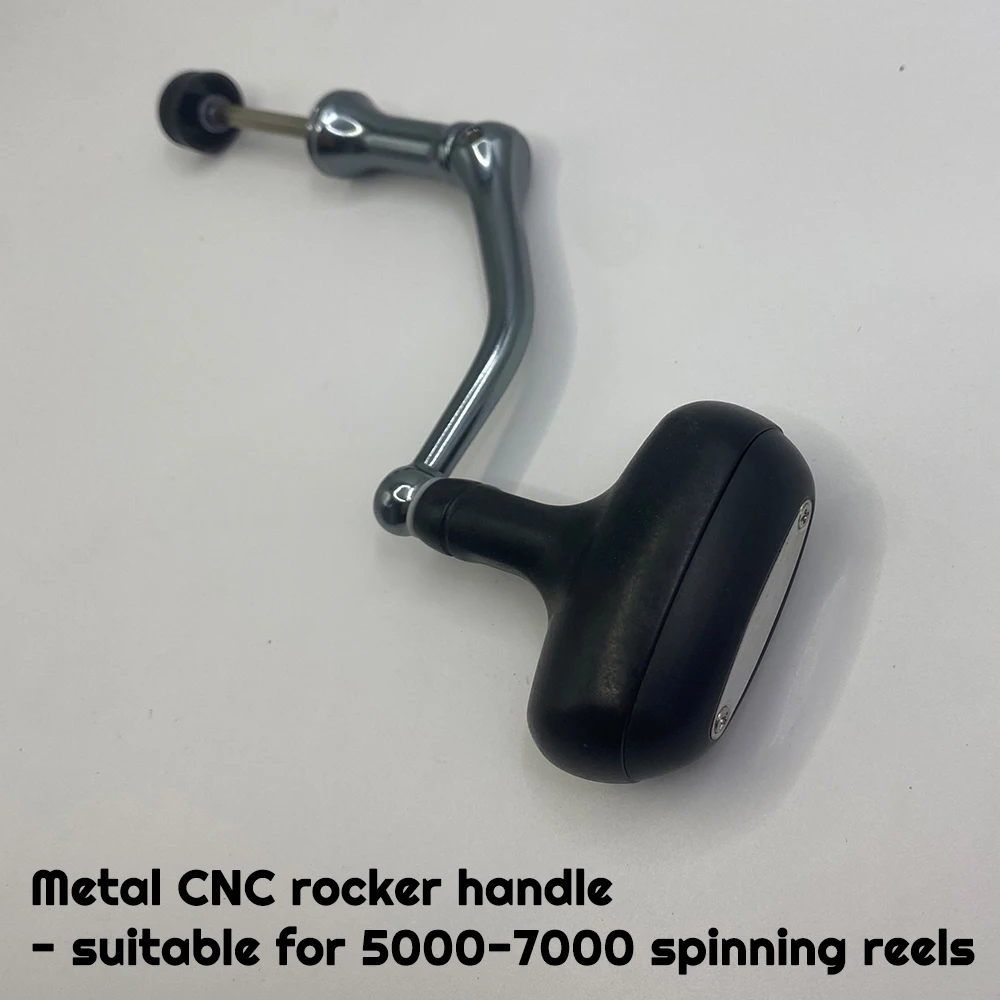 1 Stück CNC-Metall-Angelrollengriff, Ersatzgriff für Spinnrollen, langlebiges Zubehör, 3 Größen erhältlich – Detail 7