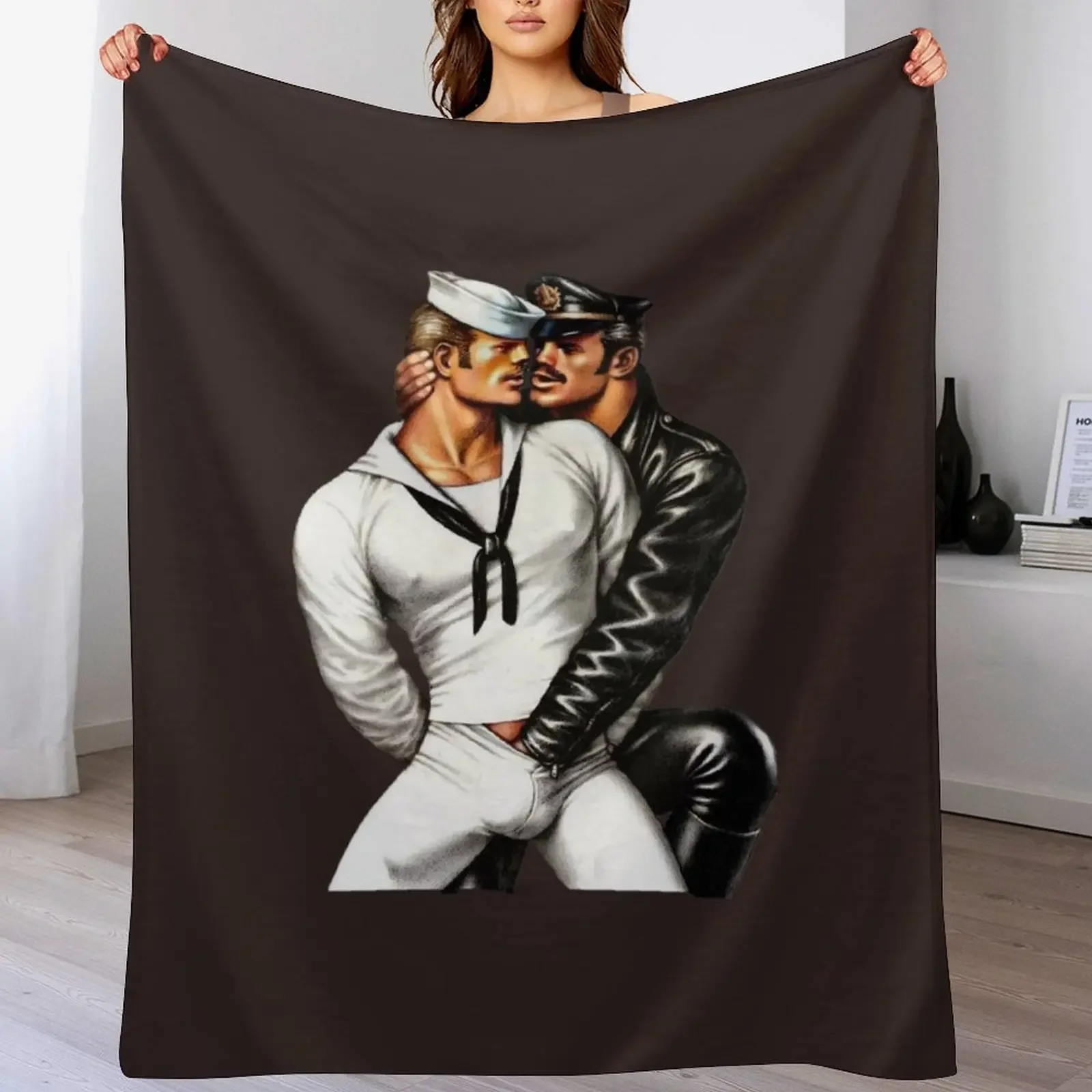 

Tom of Finland Throw Blanket Fashion Sofas Luxury sofa bed Personalized Gift Blankets
