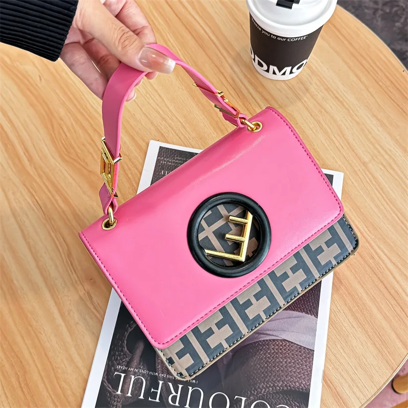 

Минималистичный стильный мини-сумка-клатч для женщин с простым винтажным дизайном, однотонная мода