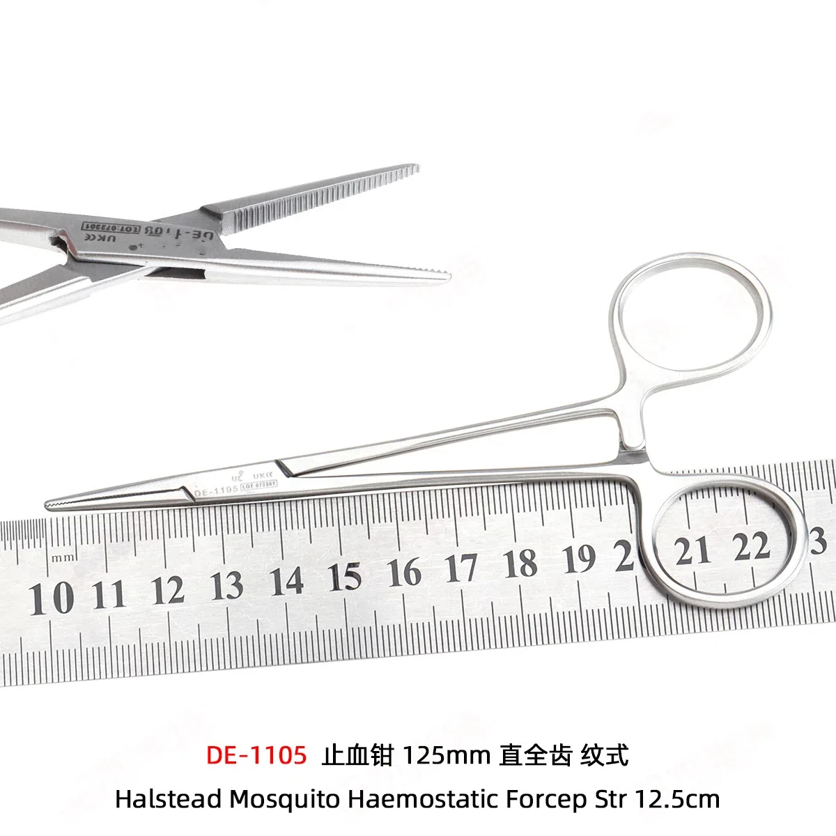 

1pc Dental Mosquito Hemostasis Forceps Dentist Tools Stainless Steel Elbow Straight Head Orthodontics Beauty Vascular Forceps